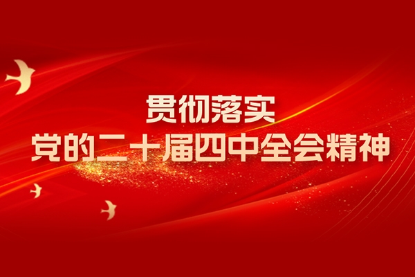山东重工集团学习贯彻党的二十届四中全会精神
