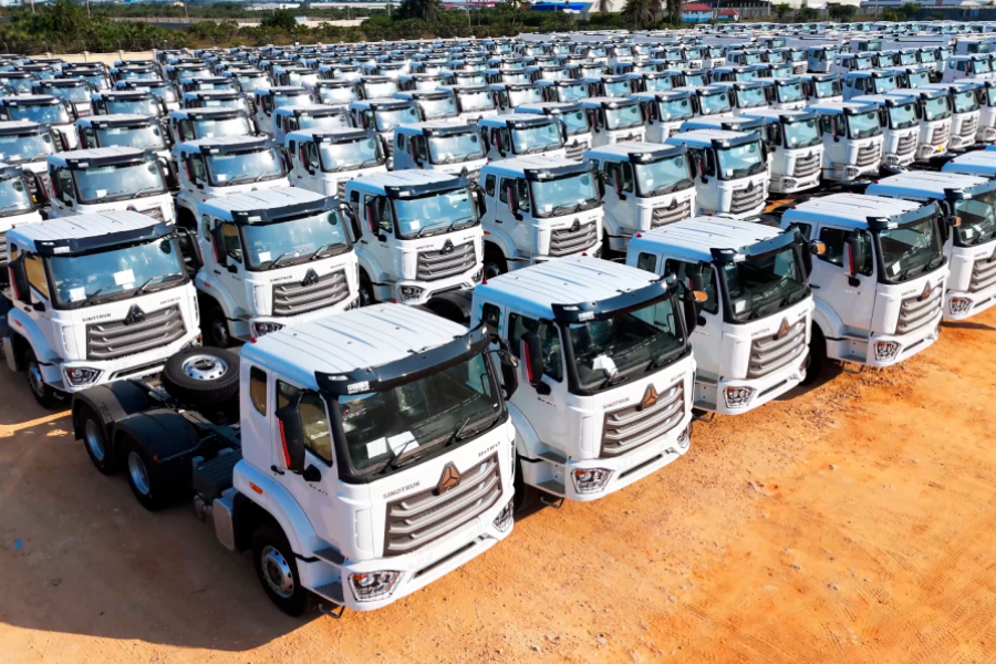 16,000+ Units! Sinotruk Sets New Record for Heavy-duty Truck Exports in January